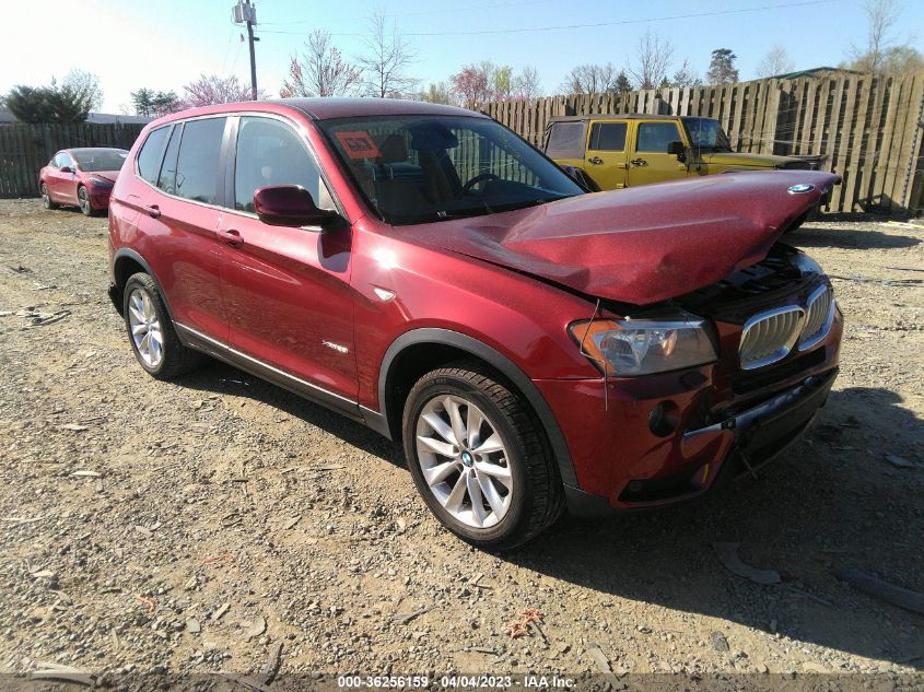 2014 BMW X3 XDRIVE28I - 5UXWX9C53E0D35926