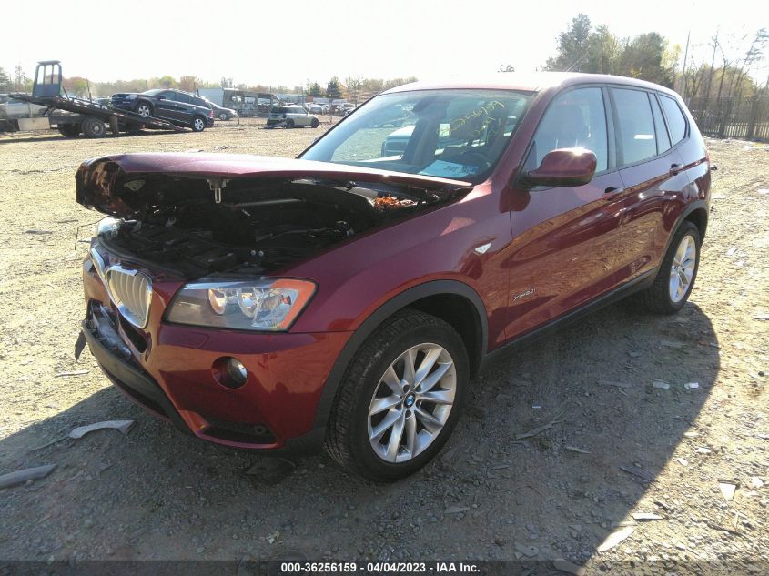 2014 BMW X3 XDRIVE28I - 5UXWX9C53E0D35926