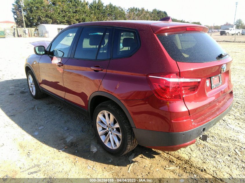 2014 BMW X3 XDRIVE28I - 5UXWX9C53E0D35926