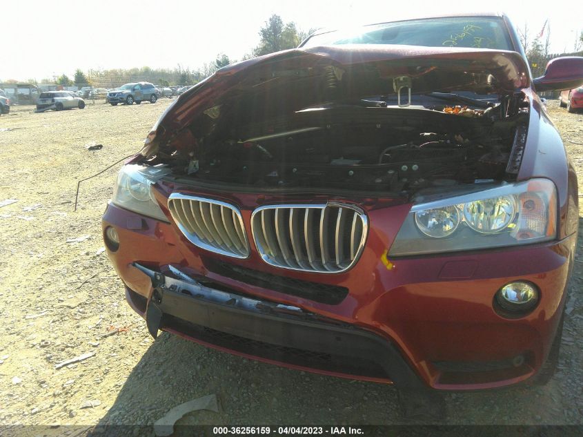 2014 BMW X3 XDRIVE28I - 5UXWX9C53E0D35926