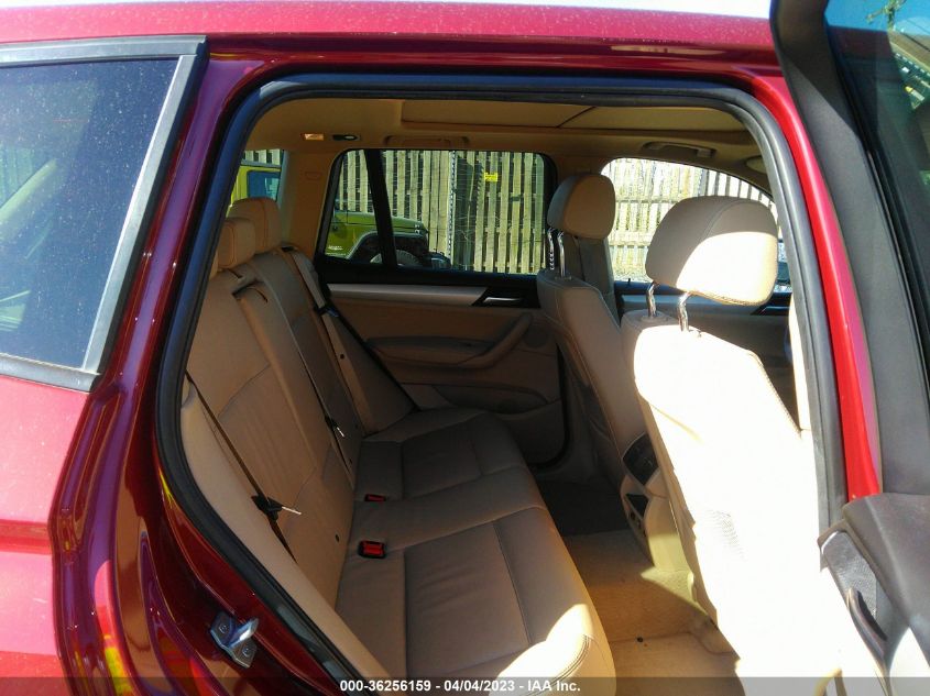 2014 BMW X3 XDRIVE28I - 5UXWX9C53E0D35926