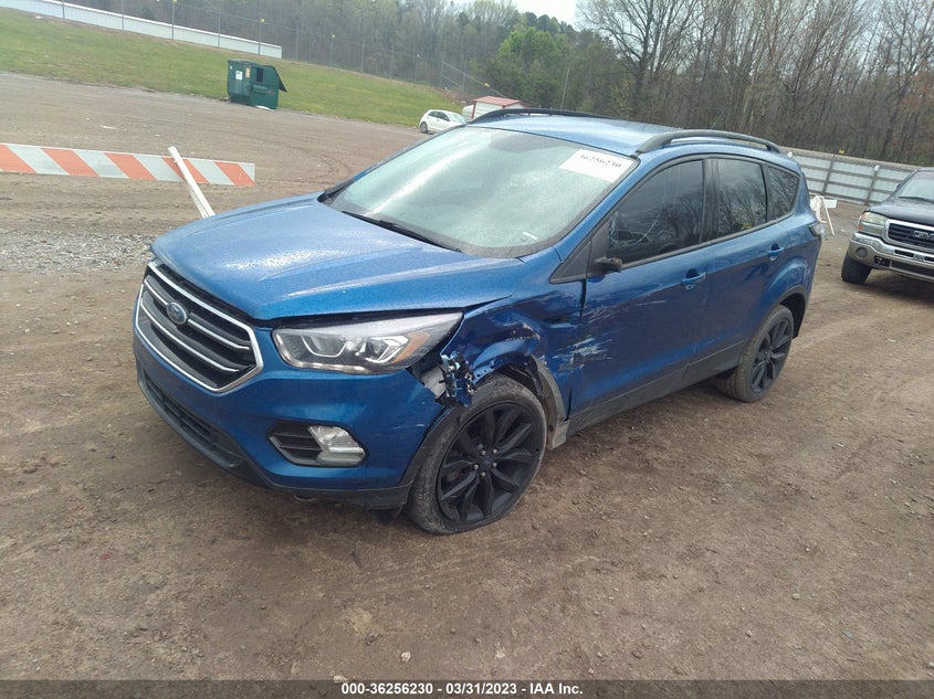 VIN 1FMCU0GD1HUD24827 2017 FORD ESCAPE SE