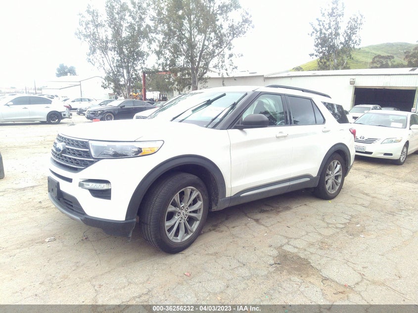 VIN 1FMSK7DH5NGA97153 2022 FORD EXPLORER XLT