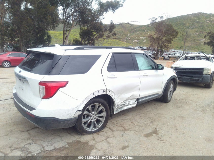 VIN 1FMSK7DH5NGA97153 2022 FORD EXPLORER XLT