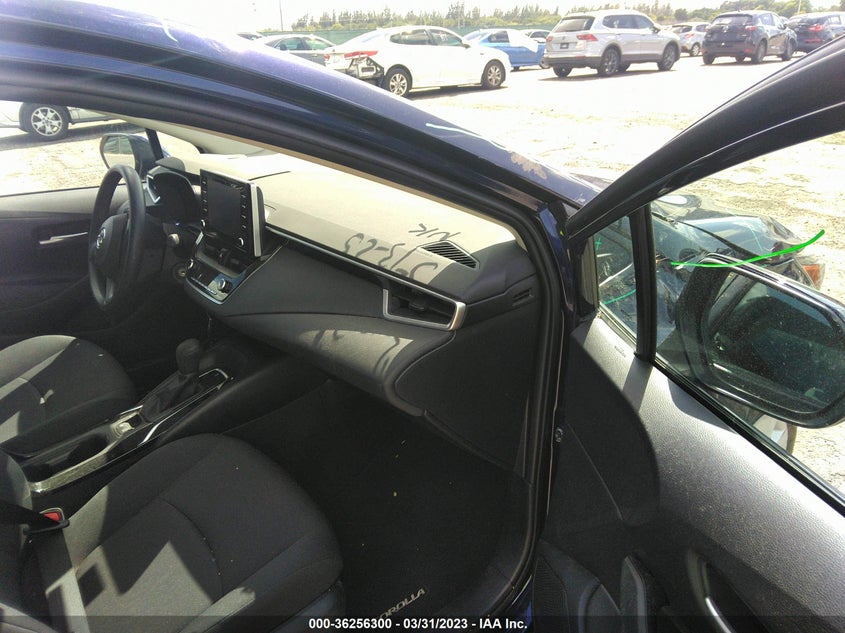 VIN 5YFEPMAE1MP266674 2021 TOYOTA COROLLA LE