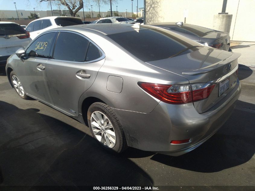 2015 LEXUS ES 300H HYBRID - JTHBW1GG6F2090007