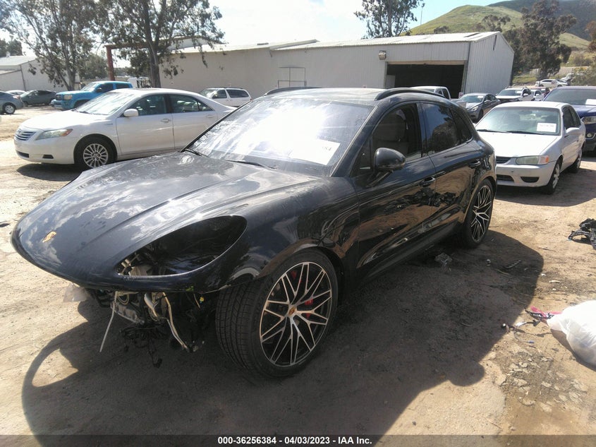 VIN WP1AF2A59NLB31683 2022 PORSCHE MACAN GTS