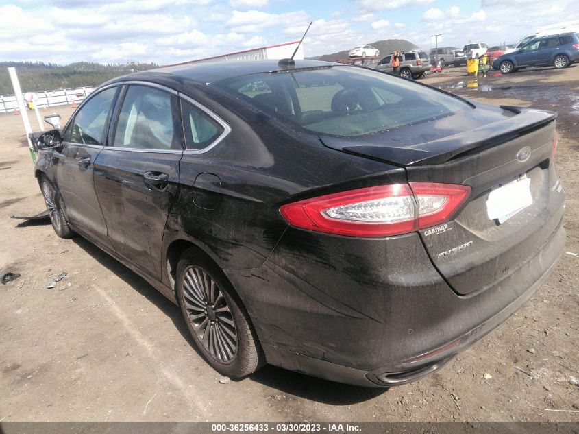 2013 FORD FUSION TITANIUM - 3FA6P0K99DR192273