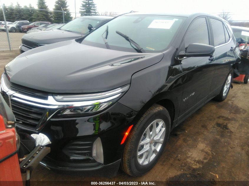 2022 CHEVROLET EQUINOX LT - 3GNAXKEV0NL272260