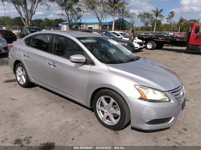 2014 NISSAN SENTRA S - 3N1AB7AP9EY337768