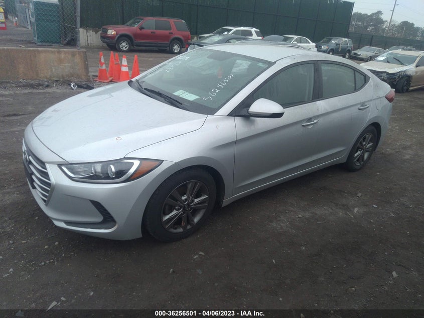 VIN 5NPD84LF9JH326417 2018 HYUNDAI ELANTRA SEL