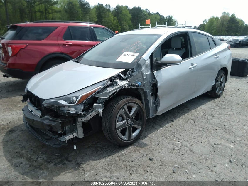 VIN JTDKAMFU7M3133155 2021 TOYOTA PRIUS L