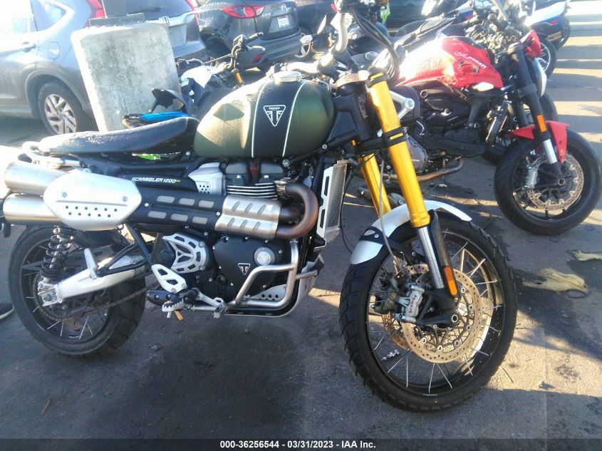 2022 TRIUMPH MOTORCYCLE SCRAMBLER 1200 XE - SMTD51HG4NTAU2465