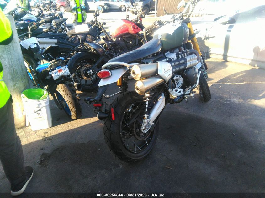 2022 TRIUMPH MOTORCYCLE SCRAMBLER 1200 XE - SMTD51HG4NTAU2465