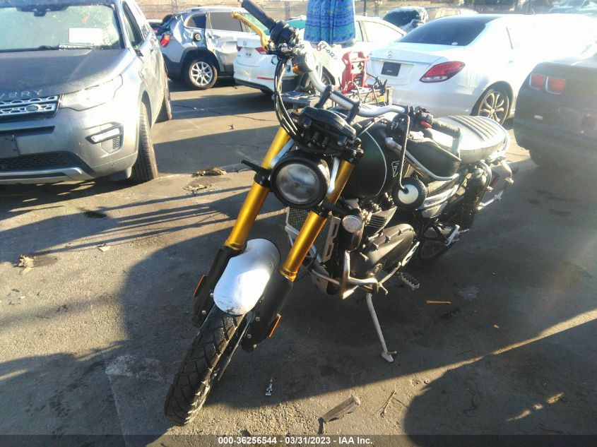 2022 TRIUMPH MOTORCYCLE SCRAMBLER 1200 XE - SMTD51HG4NTAU2465