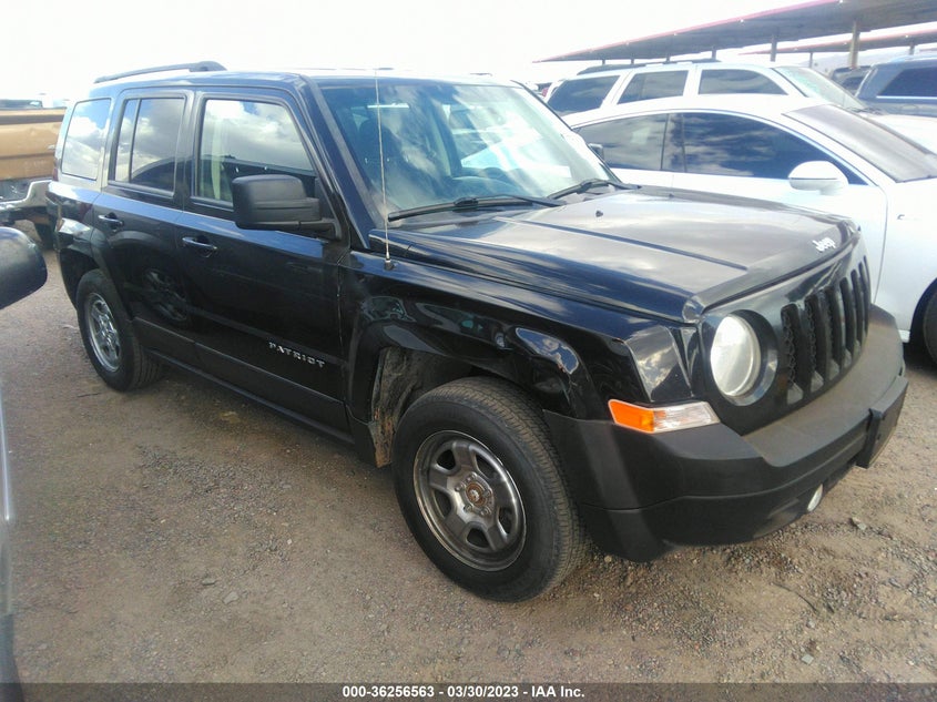 VIN 1C4NJPBA7HD140925 2017 JEEP PATRIOT SPORT