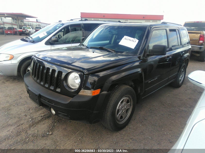 VIN 1C4NJPBA7HD140925 2017 JEEP PATRIOT SPORT