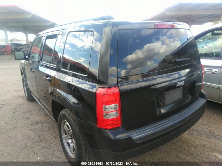 VIN 1C4NJPBA7HD140925 2017 JEEP PATRIOT SPORT