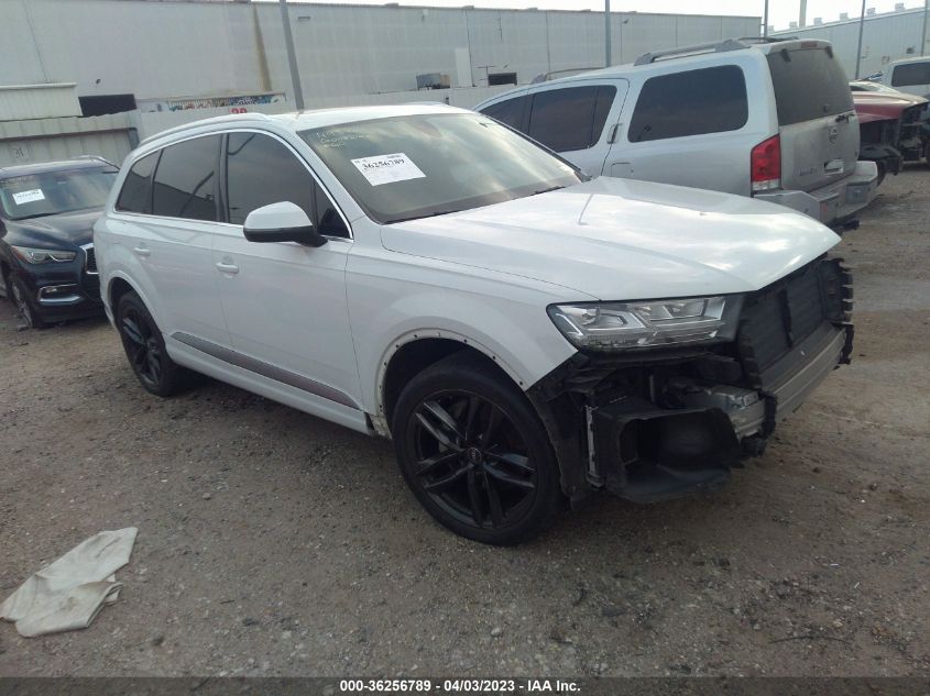 2017 AUDI Q7 PRESTIGE - WA1VAAF75HD027111