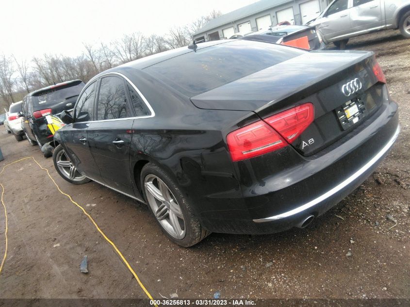 2013 AUDI A8 3.0L WAUAGAFD0DN001364