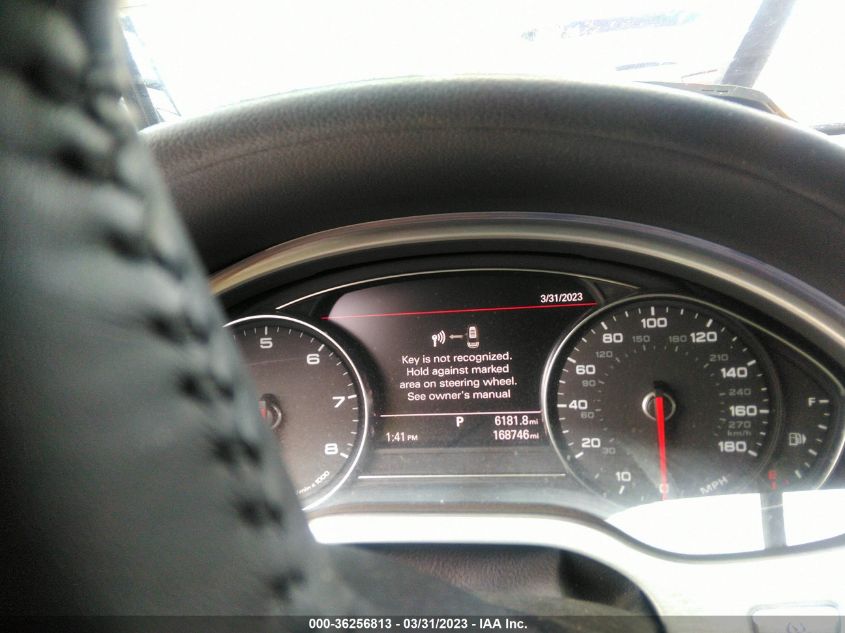 2013 AUDI A8 3.0L WAUAGAFD0DN001364