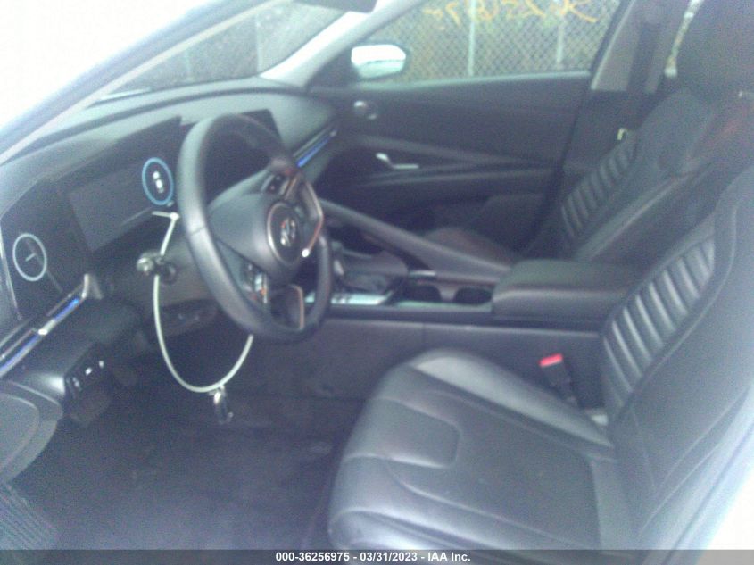 2021 HYUNDAI ELANTRA LIMITED - 5NPLP4AG5MH028476