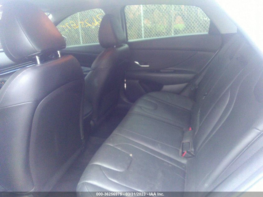 2021 HYUNDAI ELANTRA LIMITED - 5NPLP4AG5MH028476