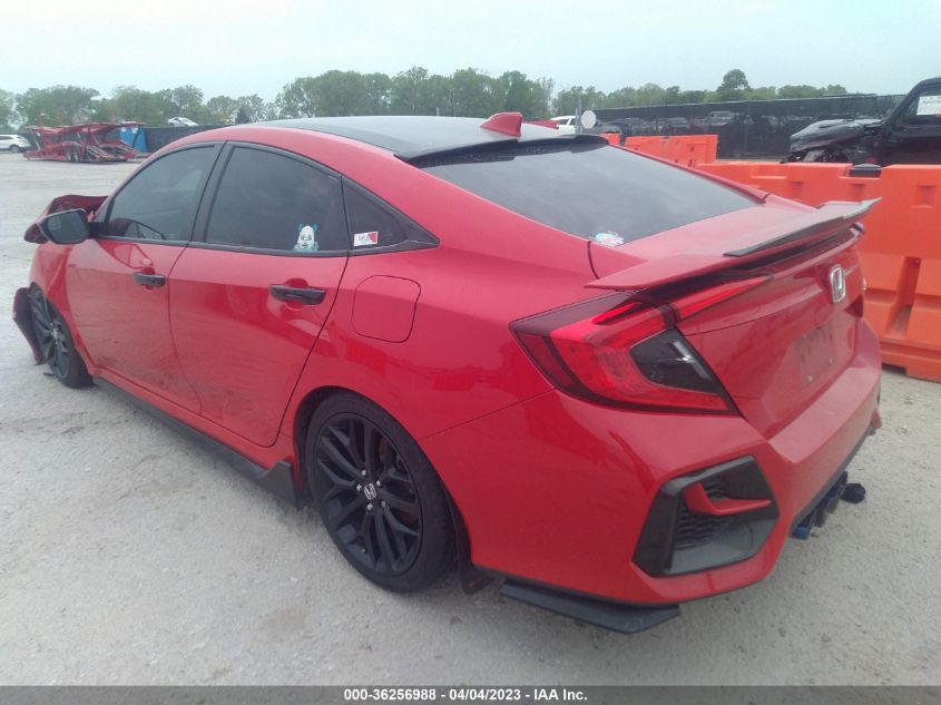 2020 HONDA CIVIC SI SEDAN 2HGFC1E59LH705246