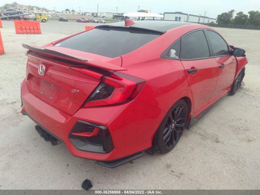 2020 HONDA CIVIC SI SEDAN 2HGFC1E59LH705246