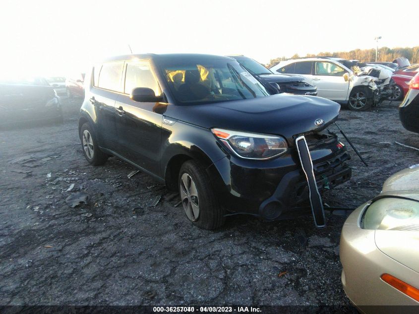 2015 KIA SOUL BASE - KNDJN2A21F7801215