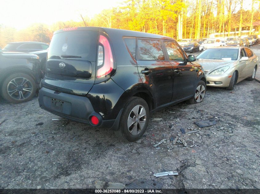 2015 KIA SOUL BASE - KNDJN2A21F7801215