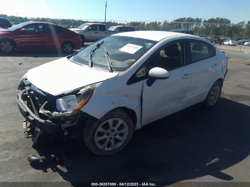 KIA RIO 2013 VIN KNADN4A34D6215478