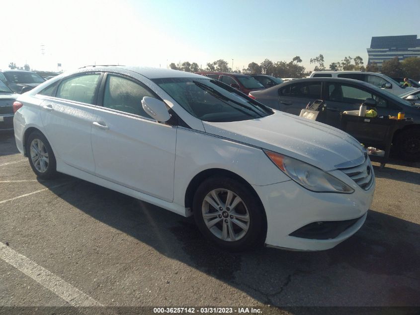 2014 HYUNDAI SONATA GLS - 5NPEB4AC0EH886489