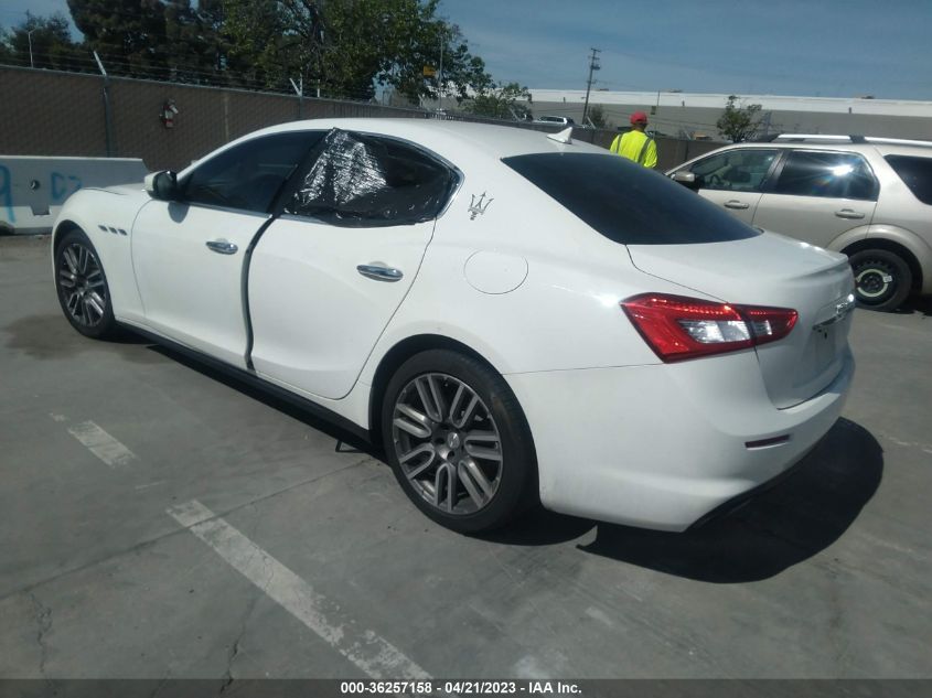 2018 MASERATI GHIBLI ZAM57XSA5J1295197