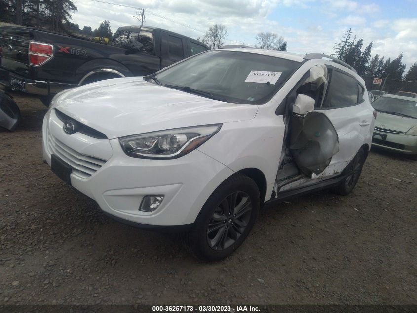 2014 HYUNDAI TUCSON SE - KM8JUCAG8EU857653
