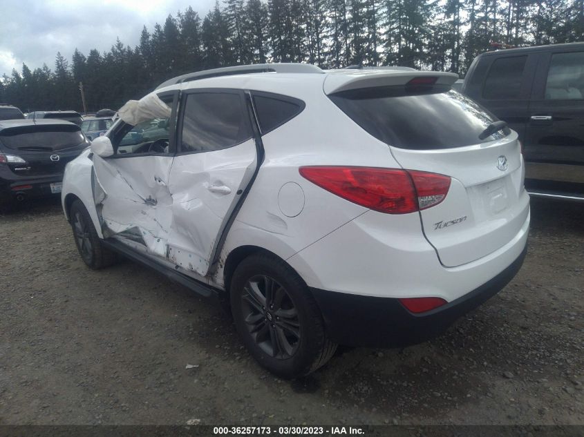 2014 HYUNDAI TUCSON SE - KM8JUCAG8EU857653