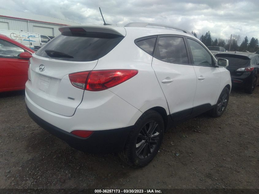 2014 HYUNDAI TUCSON SE - KM8JUCAG8EU857653