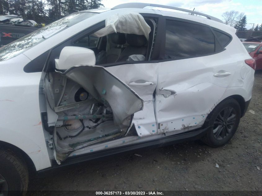 2014 HYUNDAI TUCSON SE - KM8JUCAG8EU857653