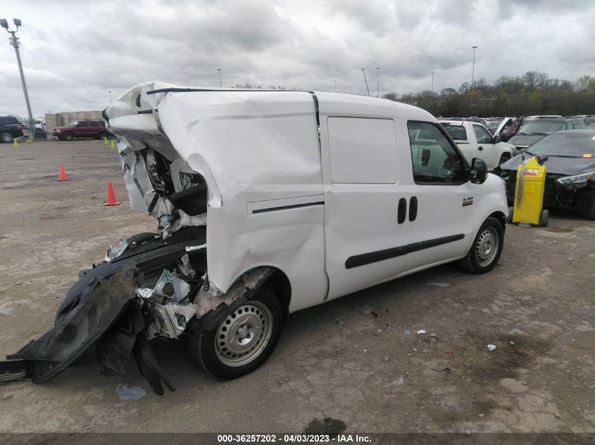 2015 RAM PROMASTER CITY CARGO VAN TRADESMAN ZFBERFAT2F6198774