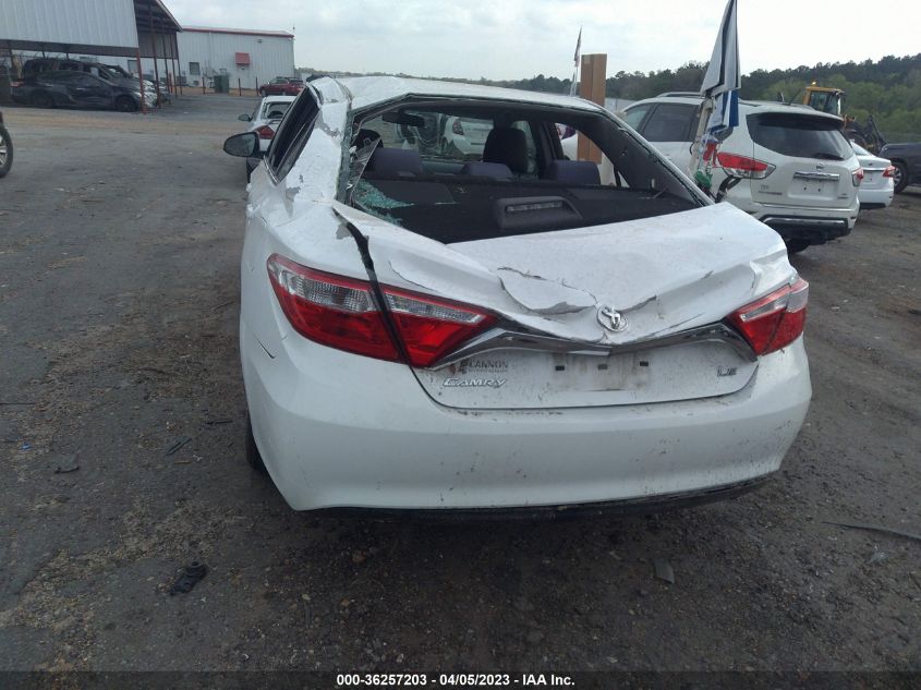 2016 TOYOTA CAMRY XLE/SE/LE/XSE - 4T4BF1FK7GR575867
