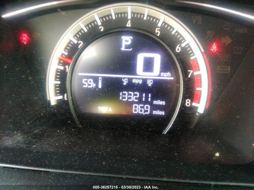 2017 HONDA CIVIC HATCHBACK LX - SHHFK7H21HU405377