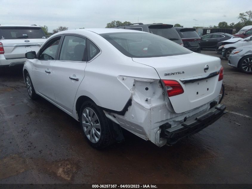 2019 NISSAN SENTRA S - 3N1AB7AP1KY268635