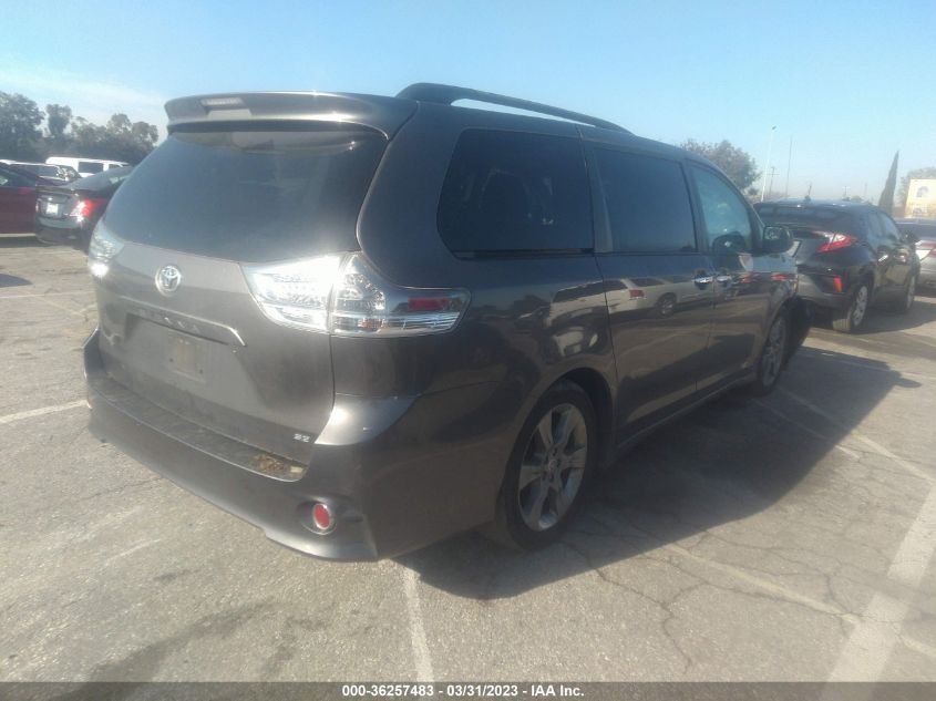 2013 TOYOTA SIENNA SE - 5TDXK3DC0DS402750
