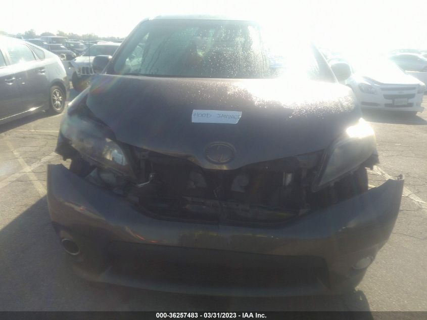2013 TOYOTA SIENNA SE - 5TDXK3DC0DS402750