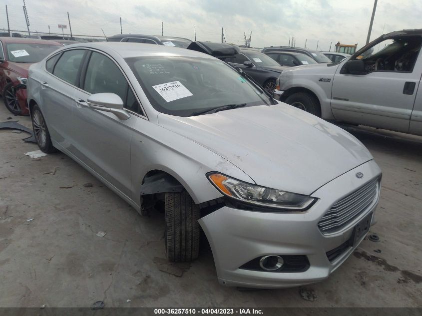 2014 FORD FUSION TITANIUM - 3FA6P0K90ER214727