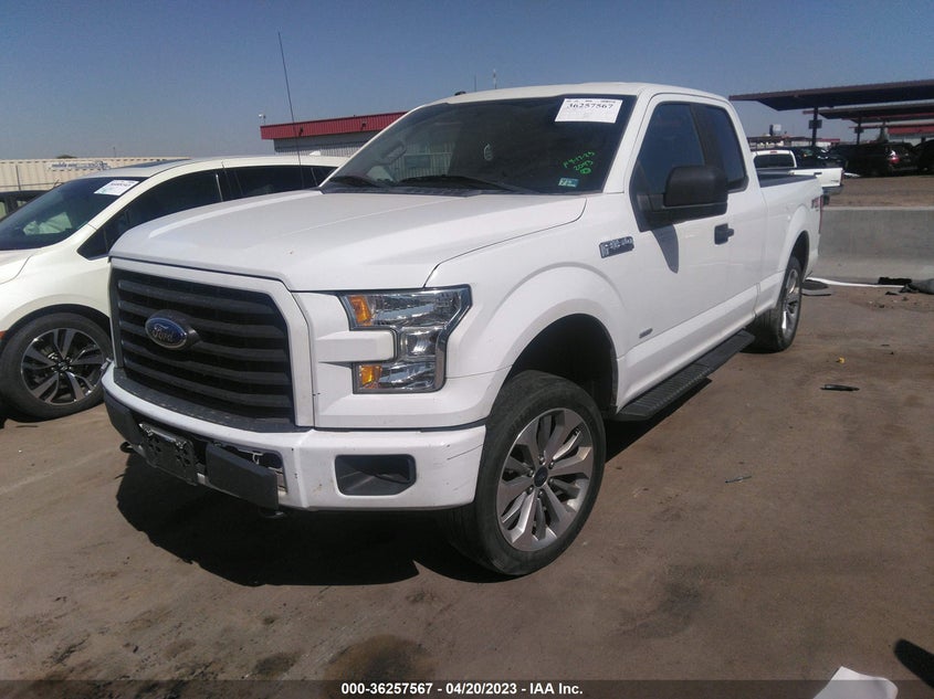 VIN 1FTEX1EPXHFA92093 2017 FORD F-150 XL/XLT/LARIAT