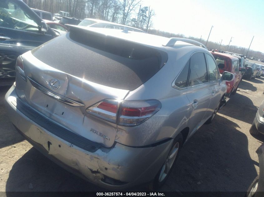 2013 LEXUS RX 350 - 2T2BK1BA4DC209473