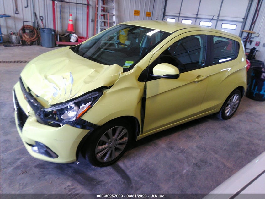 VIN KL8CD6SA2JC460523 2018 CHEVROLET SPARK LT