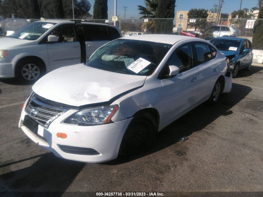 2014 NISSAN SENTRA SV - 3N1AB7AP2EL665093