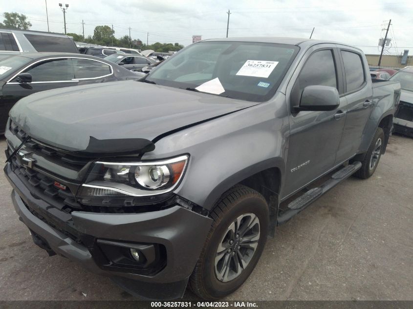 2021 CHEVROLET COLORADO 2WD Z71 - 1GCGSDEN5M1213028